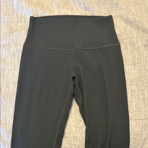 Lululemon Ribbed High Rise Pant 25”